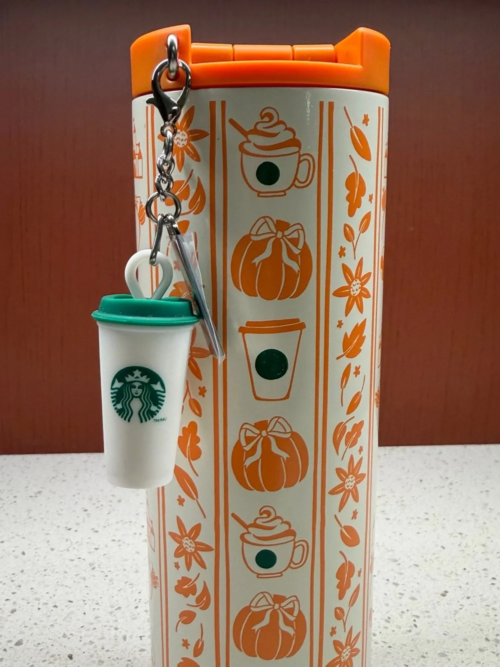 NEW 2026 DISNEY WORLD STARBUCKS PUMPKIN SPICE FALL COLLECTION 16oz TUMBLER